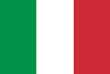 Italian lippu valikossa