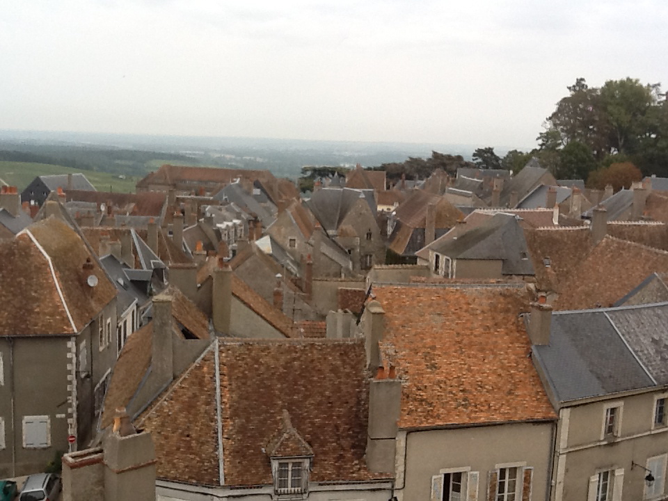 Sancerren kylä Loiressa